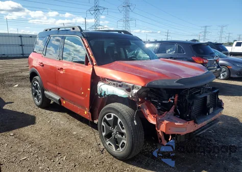 2022 Ford Bronco Sport Outer Banks из США, поврежденный, VIN 3FMCR9C61NRD16775